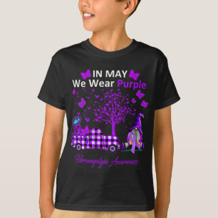 Mögen wir Lila Fibromyalgie-Aufklärungsgeschenke t T-Shirt