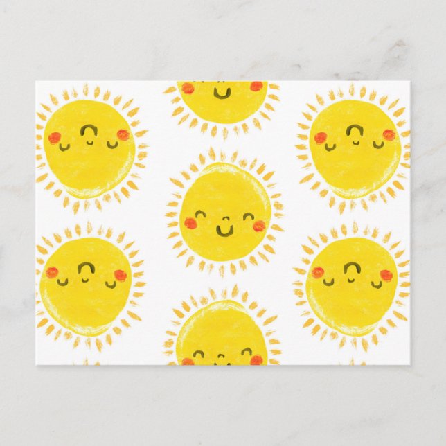 Moghrey mie ghrian (Sonnenschein) Postkarte (Vorderseite)