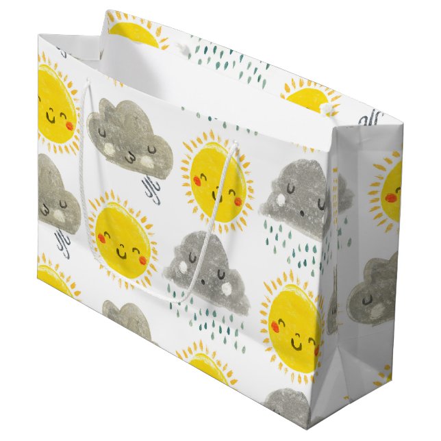 Moghrey Mie Trio Große Geschenktüte (Vorderseite Schrägansicht)