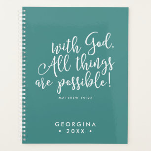 Möglich mit der Gott Script Bible Verse Planer