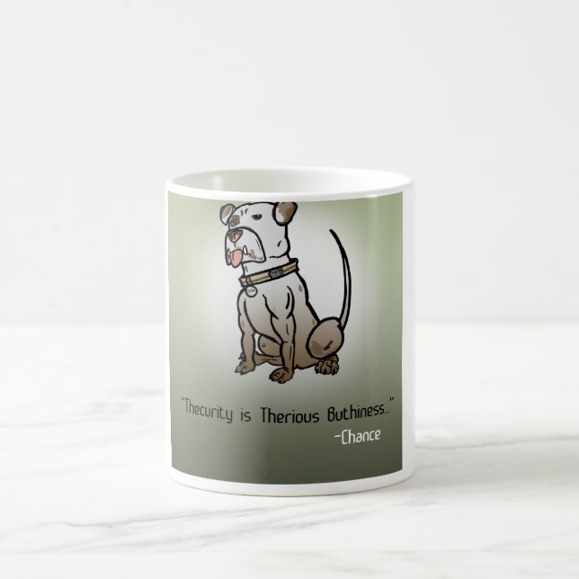 Möglichkeit u. cody "Sicherheits-Möglichkeits" Tasse (Mittel)