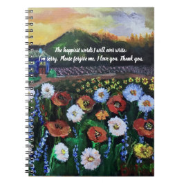 Möglichkeiten für das Notebook eines Creative Writ Notizblock