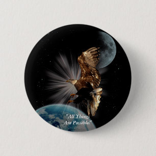 "MÖGLICHKEITEN" Motivierend Geschenke für Adler au Button