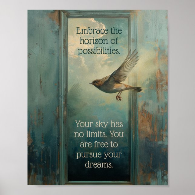 Möglichkeiten nutzen poster (Vorne)