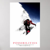 Möglichkeiten Zitat Bergsteiger positive Gedanken