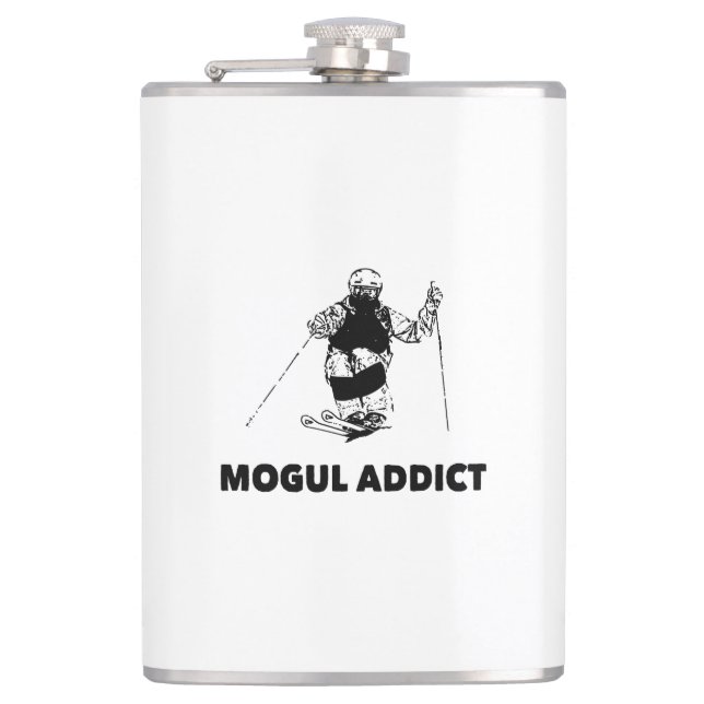 Mogul Addict Flachmann (Vorderseite)