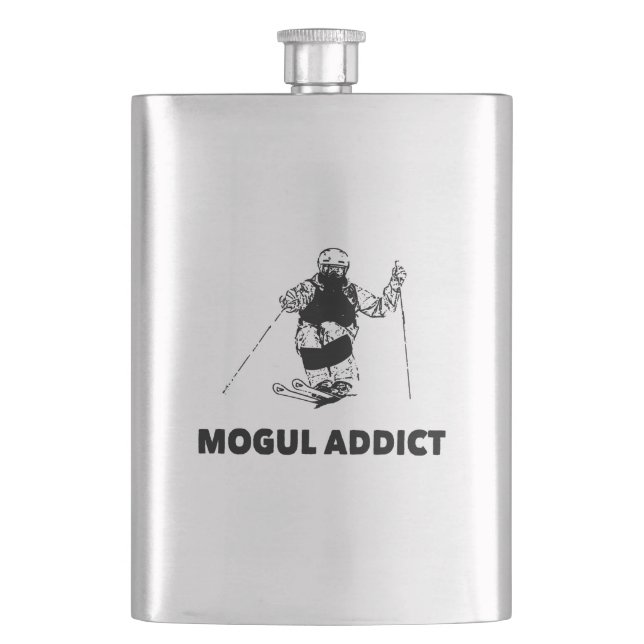 Mogul Addict Flachmann (Vorderseite)