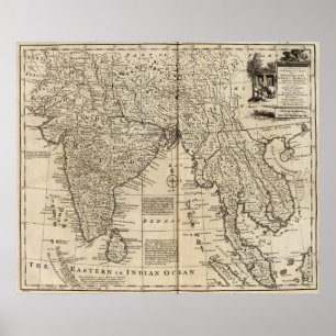 Mogul Empire, Indien Poster