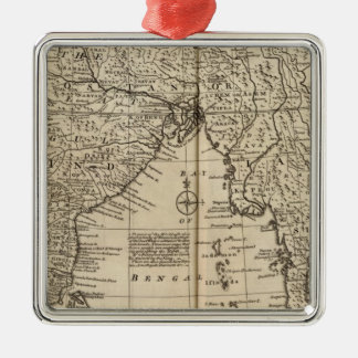 Mogul Empire, Indien Silbernes Ornament