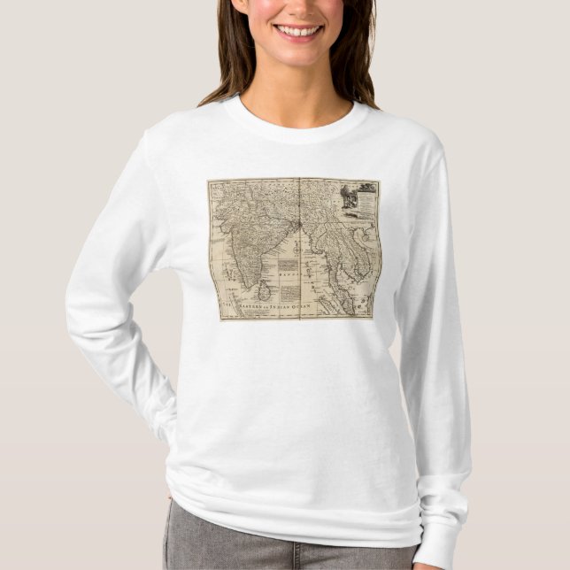 Mogul-Reich, Indien T-Shirt (Vorderseite)