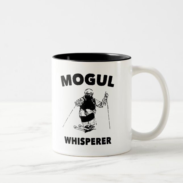 Mogul Whisperer Zweifarbige Tasse (Rechts)