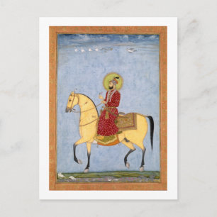 MogulKaiser Farrukhsiyar (1683-1719) (r.1713) Postkarte