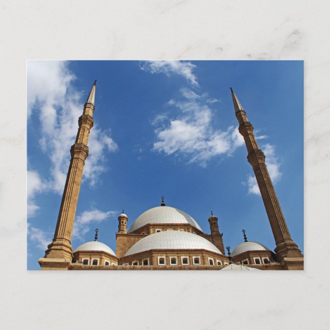 Mohamed-Ali-Moschee Postkarte (Vorderseite)