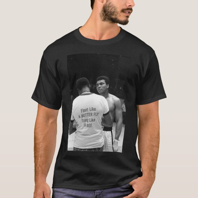 mohamed ali, schwimmen wie eine Butterfliege, die  T-Shirt (Vorderseite)