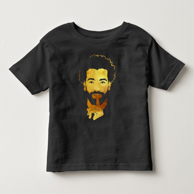 Mohamed Salah, der ägyptische König Fußball Kleinkind T-shirt (Vorderseite)