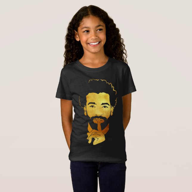 Mohamed Salah, der ägyptische König Fußball T-Shirt (Vorne ganz)