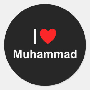 Mohammed Runder Aufkleber