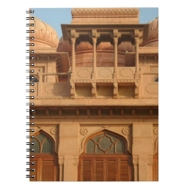 Mohatta Palace Museum: Iconic Design Notizblock (Vorderseite)