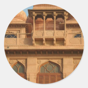 Mohatta Palace Museum: Iconic Design Runder Aufkleber
