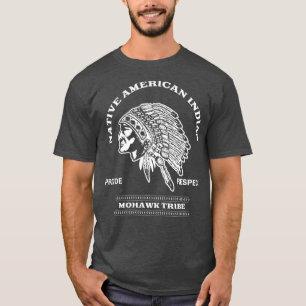 Mohawk Inspiriert Indianerstamm T-Shirt