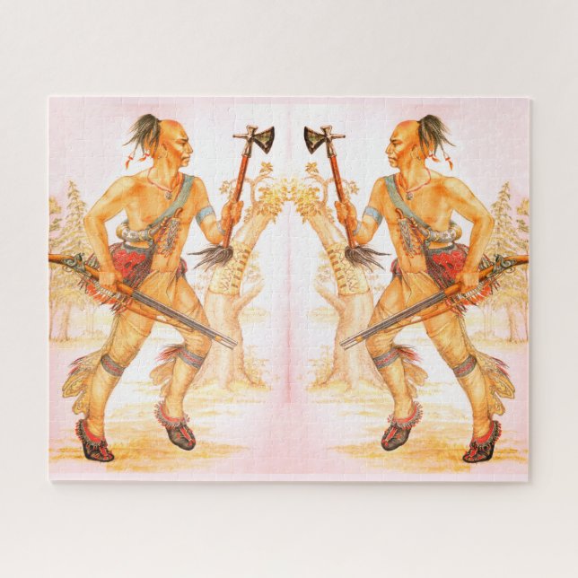 Mohawk-Krieger Puzzle (Horizontal)