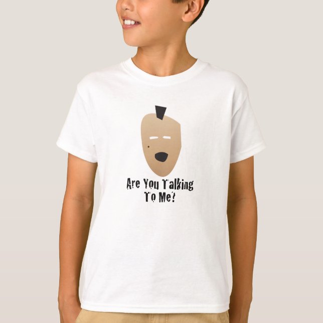 Mohawk Typ T-Shirt (Vorderseite)