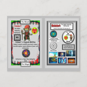 Mohdort präsentiert Meitnerium-Sammelkarten Postkarte