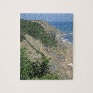 Mohegan Bluffs Block Island Puzzle