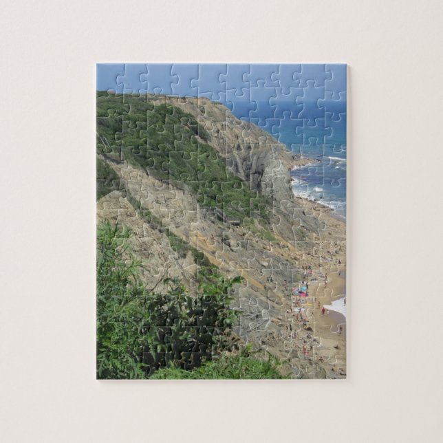 Mohegan Bluffs Block Island Puzzle (Vertikal)