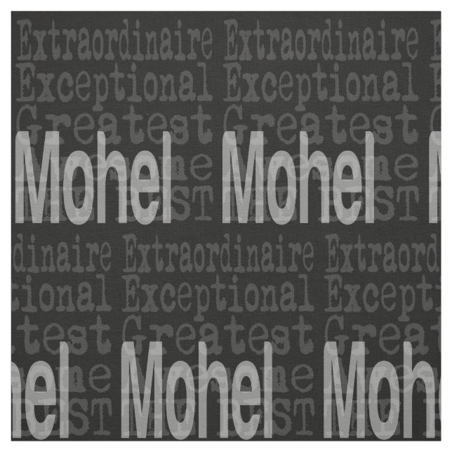 Mohel Extraordinaire Stoff (Muster)
