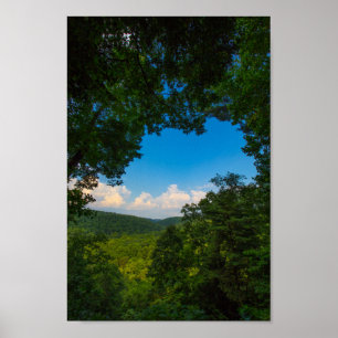 Mohican Gorge, Mohican Staat Park, Ohio Poster