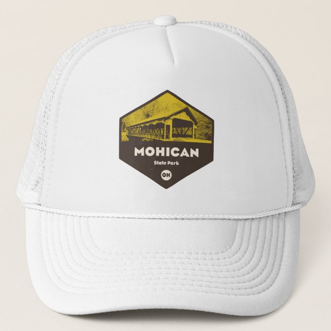 Mohican State Park Ohio Truckerkappe (Vorderseite)