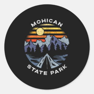 Mohican State Park Ohio Wald Camping Urlaub Runder Aufkleber