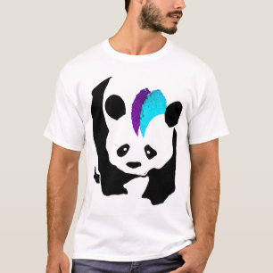 Mohikaner-Panda T-Shirt