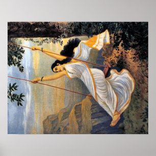 MOHINI AUF EINEM SCHWINGEN-Plakat Poster