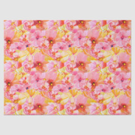 Mohn auf Mohn-Seidenpapier Seidenpapier