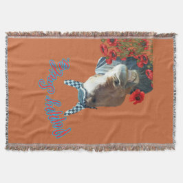 Mohn aus Foto lächelt Decke