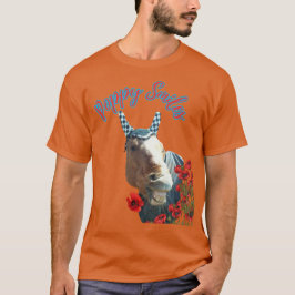 Mohn aus Foto lächelt T-Shirt