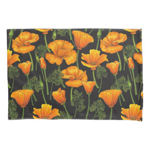 Mohn aus Kalifornien Kissenbezug