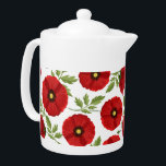 Mohn blüht fröhlich Sommer Blume<br><div class="desc">Mohnblüte Blume blühen fröhlich Feder und Sommer Vektor nahtlos wiederholen Textil / Stoff Muster Abbildung. Original Grafik Copyright BluedarkArt The ChameleonArt.</div>