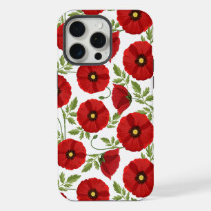 Mohn blüht fröhlich Sommer Blume iPhone 15 Pro Max Hülle