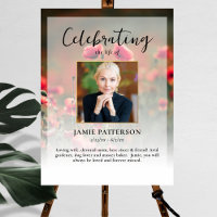 Mohn Blume Feiern des Fotos des Lebens, Beerdigung