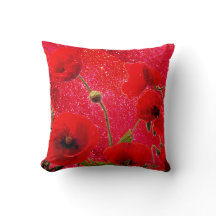Mohn Blume Roter Glitzer Sparkle Glittery 2020