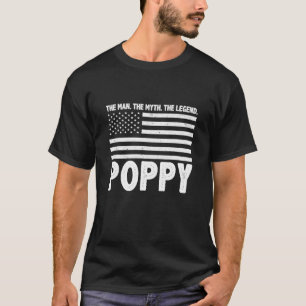 Mohn den Mann, den Mythos, den legendären Großvate T-Shirt