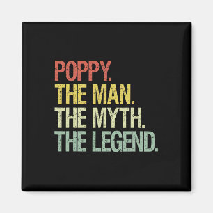 Mohn den Mann, den Mythos, die Legende Väter Gesch Magnet