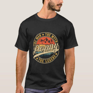 Mohn den Mythos, den legendären Vatertag T-Shirt