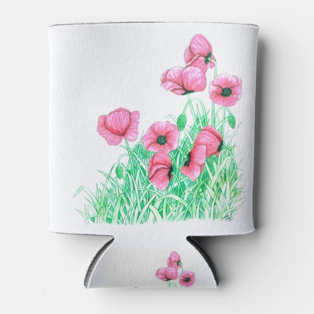 Mohn Dosenkühler (Vorderseite)