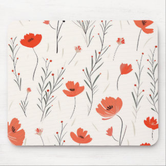 Mohn Eleganz Mousepad