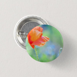 Mohn im Wind Button