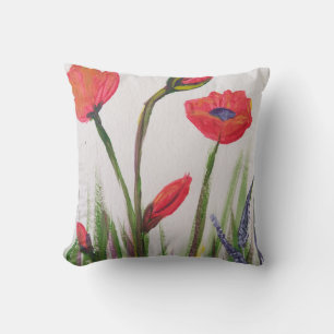 Mohn Kissen